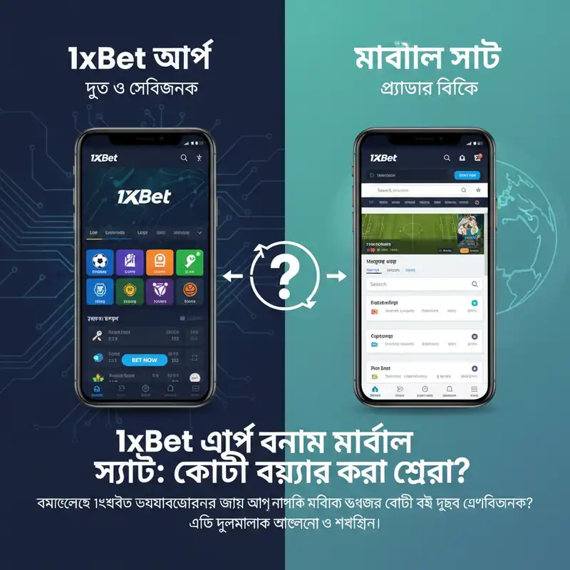 1xbet App vs Mobile Site Comparison Bangladesh